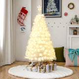 Pre-Lit White Fiber Optic Christmas Tree,5Ft