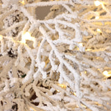 Pre-Lit Snowy Christmas Tree with MgO Crate ,5Ft