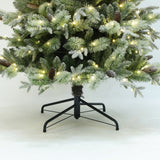 Pre-Lit Branches Artificial Pine Christmas Tree, 6.5ft