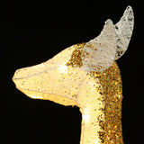 Christmas Lighted LED Deer Family Holiday Yard Decoration - Set of 3