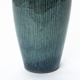 Ceramic Tall Planter, Large Plant Pots with Drainage Hole, Blue 23'' H