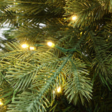 Pre-Lit Gradient Green Full Pine Christmas Tree ,6Ft