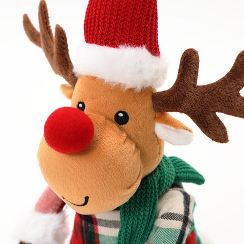 Moose animated singing battery-powered plush toy, 16" tall