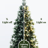 Pre-Lit Green Christmas Tree Artificial ,6ft