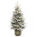 4.5-ft-potted-christmas-tree-is-made-of-an-iron-frame-with-hinged-branches-and-featured-in-a-brushed-gold-round-fiberglass-pot