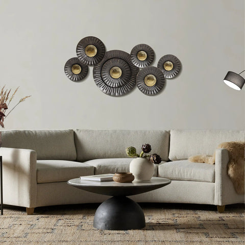 Fusion metal wall art