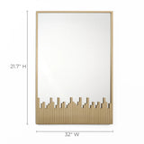  mirror-with-a-wooden-frame-and-a-city-skyline-printed-on-the-mirror's-surface
