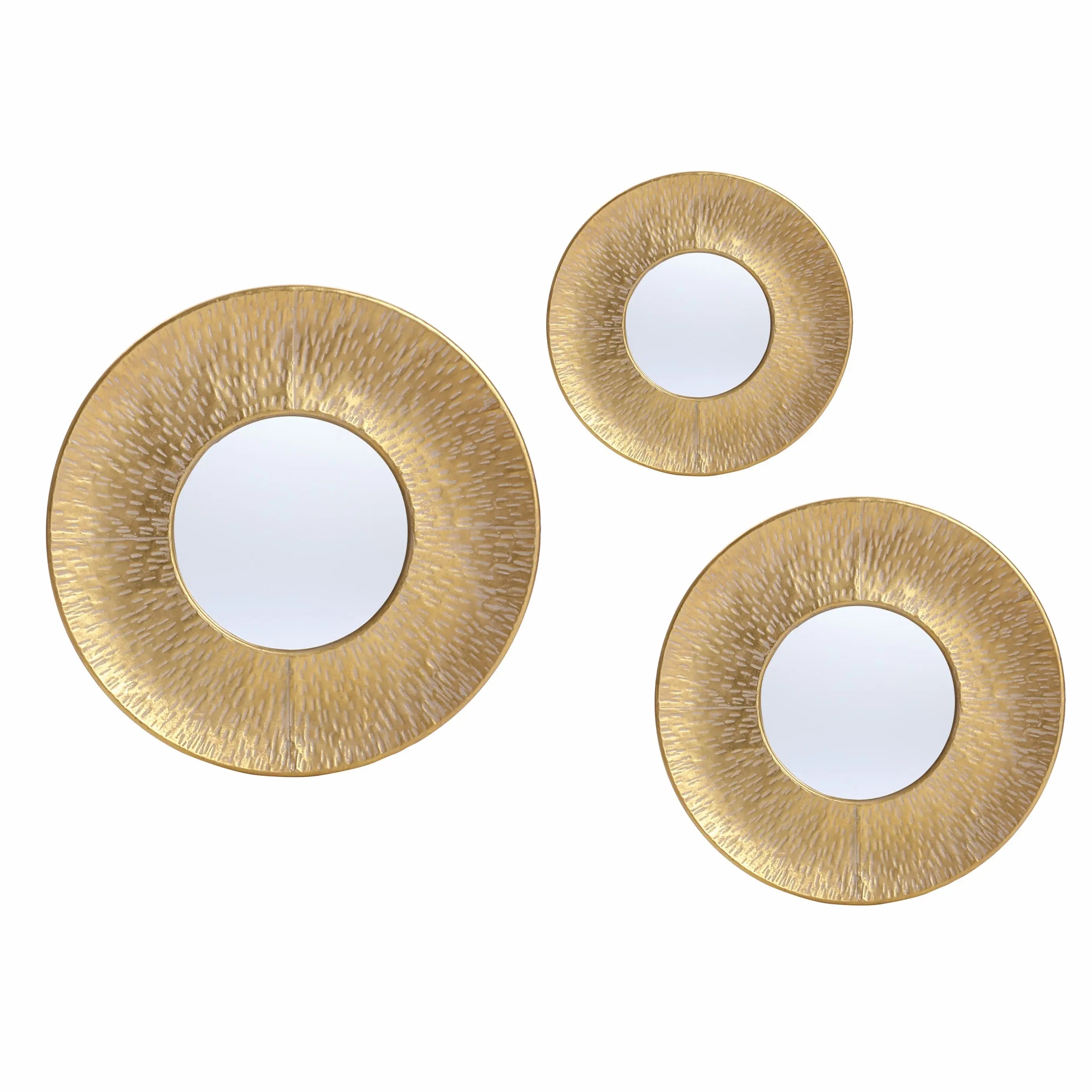 set-of-3-gold-round-wall-mirrors-arranged-from-small-to-large