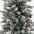 artificial-slim-christmas-tree-with-red-holly-berries-and-led-lights