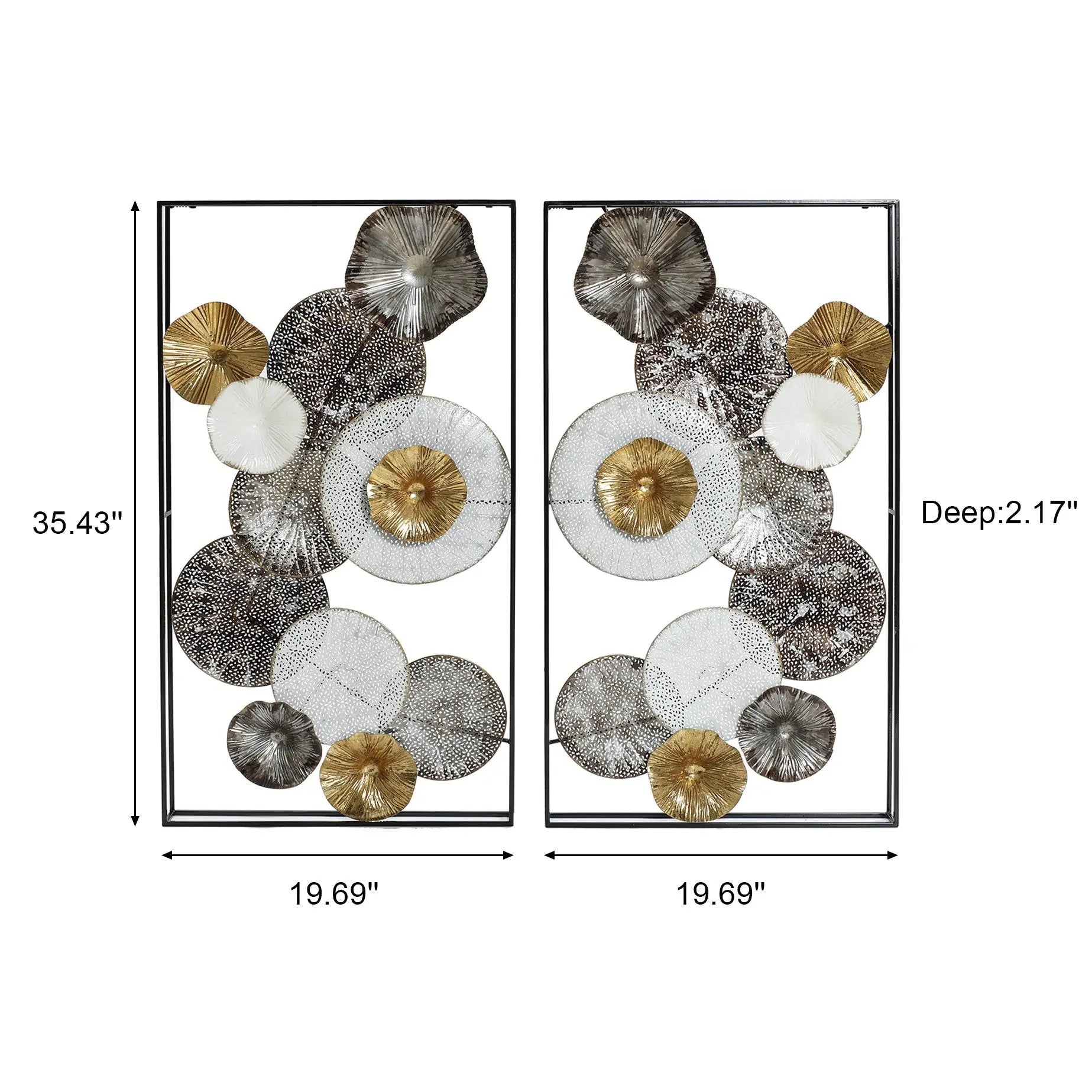 35.43 inches-in-height-and 19.69-inches-wide-size-and-measurements-of-farah-metal-wall-art