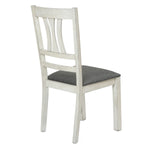 Modern Distressed Dining Chair, Set of 2 - LuxenHome