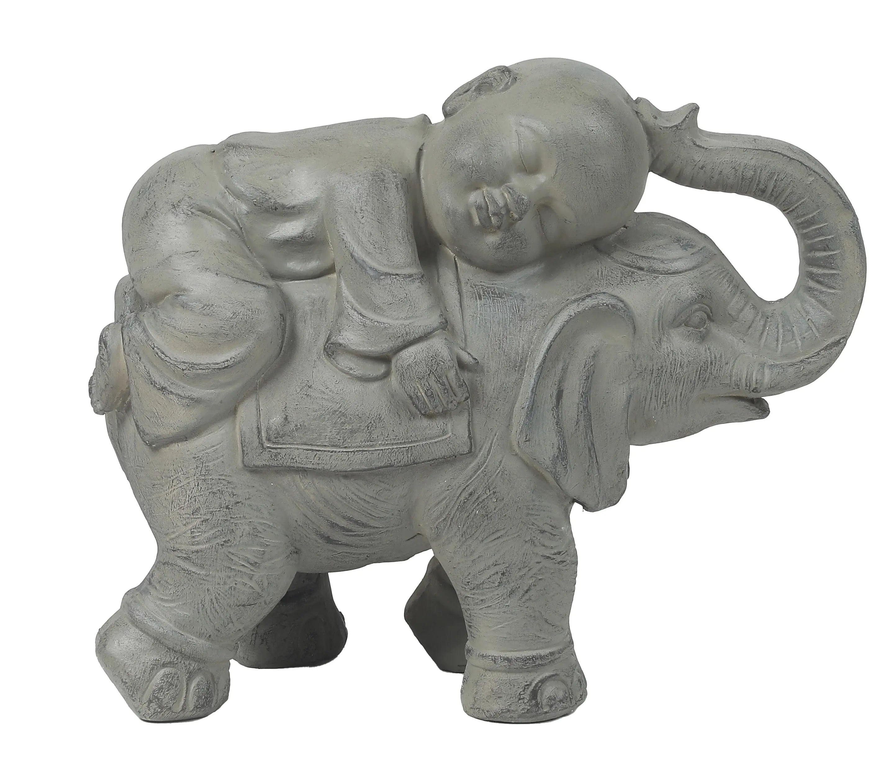 Novice buddhism monk statue - LuxenHome