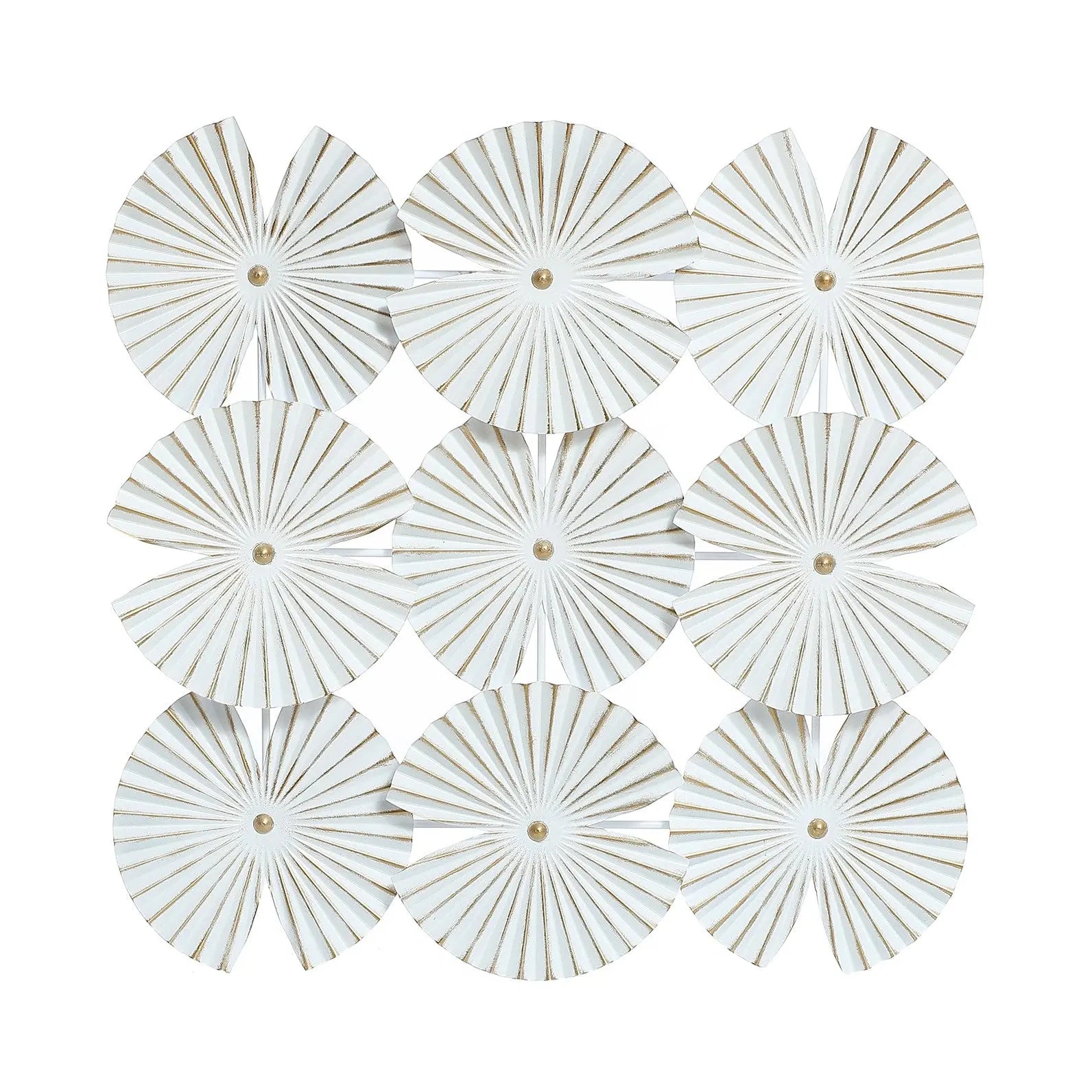 white-and-gold-abstract-seashell-wall-decoration