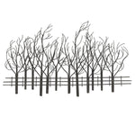 snowy-black-metal-field-of-tress-wall-decor