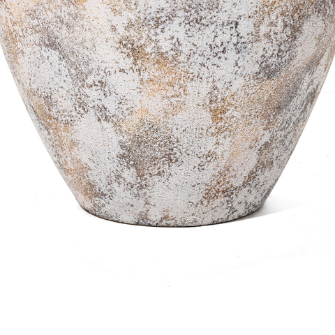 Venus stoneware vase, 15.2" h