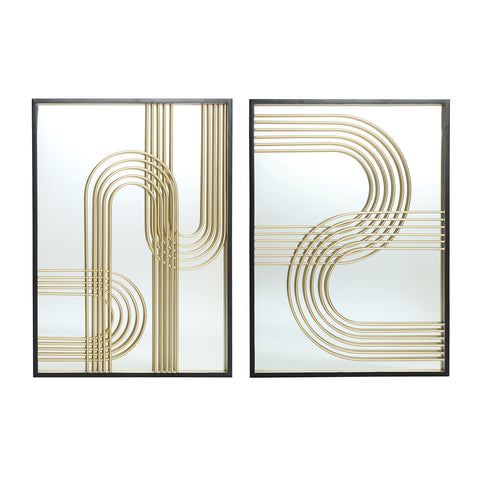 Spectra wall mirror, set of 2