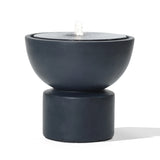 Round Bubbler Outdoor Fountain with Lights