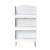white-bookcase-with-wooden-legs