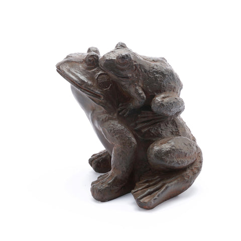 Farmstead garden statue, frog