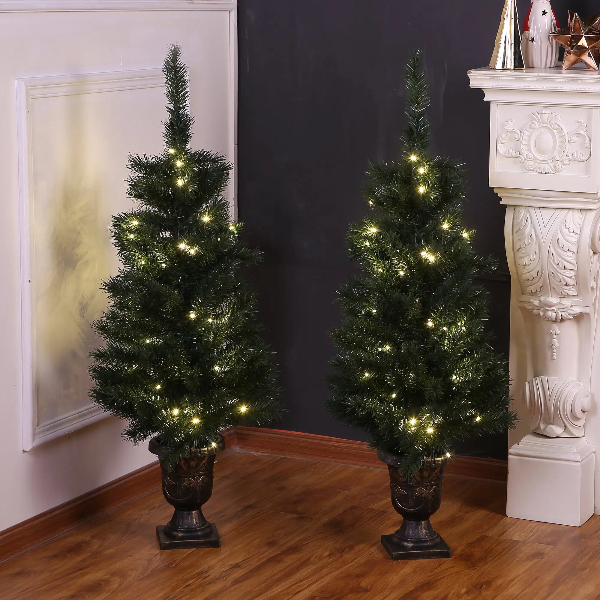 artificial-christmas-trees-artificial-set-of-2-decorate-your-home