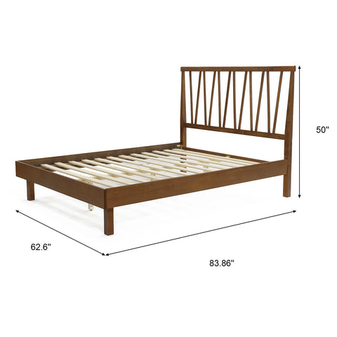 Mesa spindle bed, queen/full