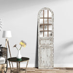 leaning-floor-and-wall-mirror-for-farmhouse-themed