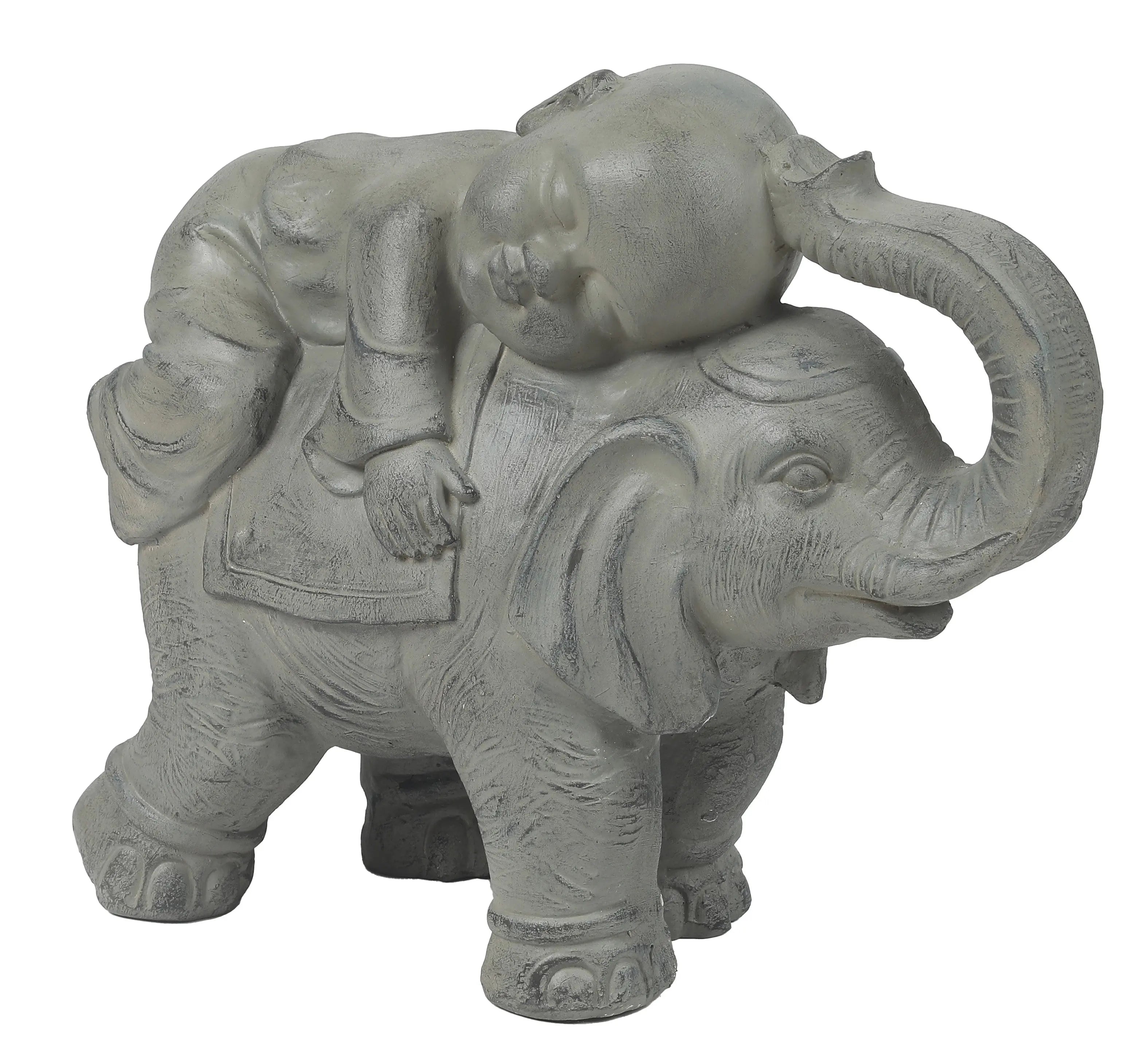 Novice buddhism monk statue - LuxenHome