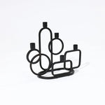elegant-black-candle-holder-with-five-circular-holders