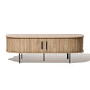 Aria tambour door coffee table, oak