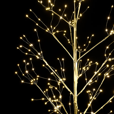 Pre-Lit LED 47.24" Artificial Birch Twig Tree Decoration