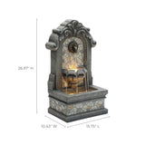 measurements-for-classic-wall-freestanding-fountain-with-lights 