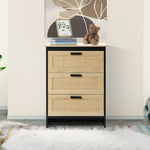 mid-century-modern-flair-with-a-black-frame-and-black-handles-accent-chest