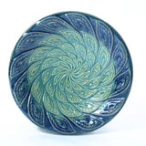 blue-and-green-plate