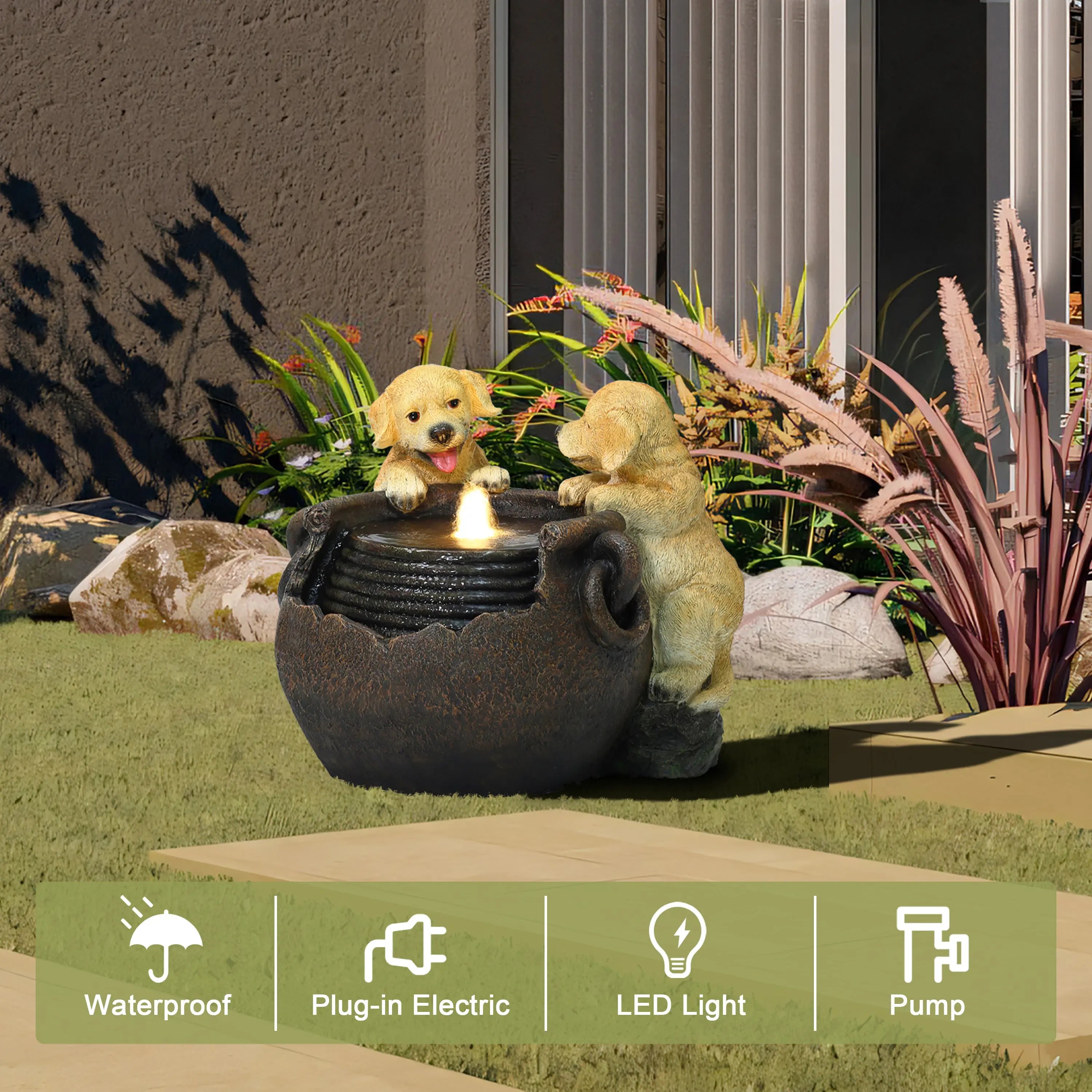 plug-in-powered-water-fountain-with-included-pump-and-light