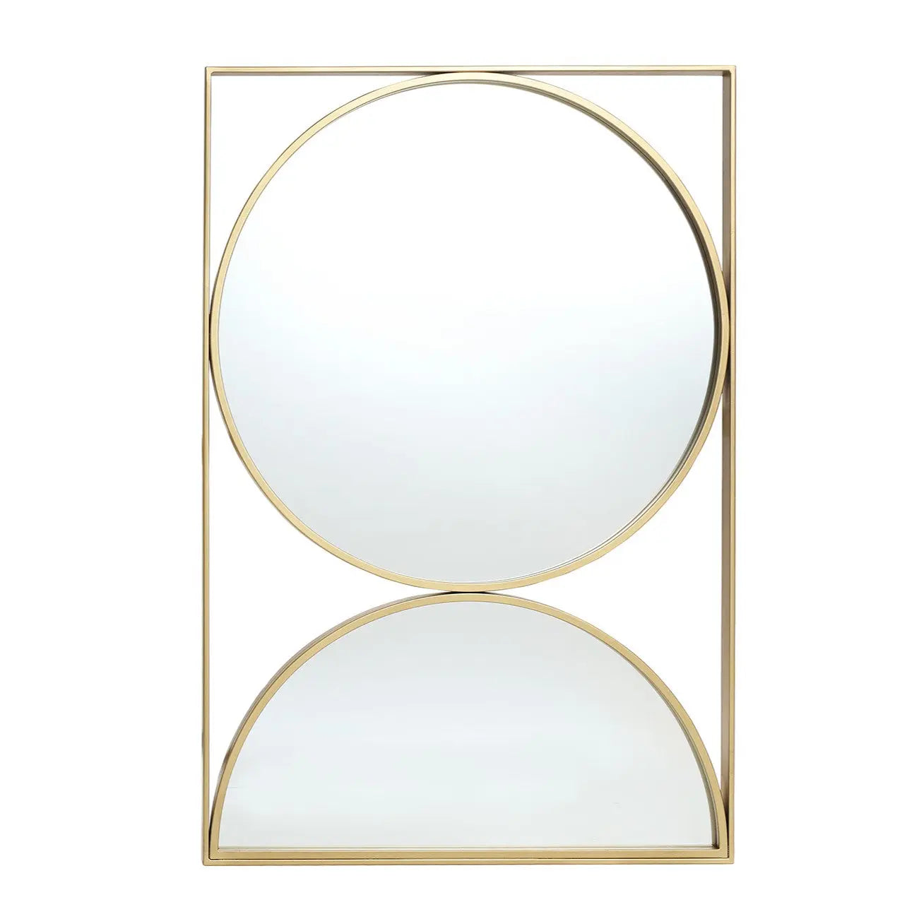 sleek-and-contemporary-design-with-gold-plated-boarders-wall-mirror