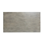 Rectangular white wood dining table - LuxenHome