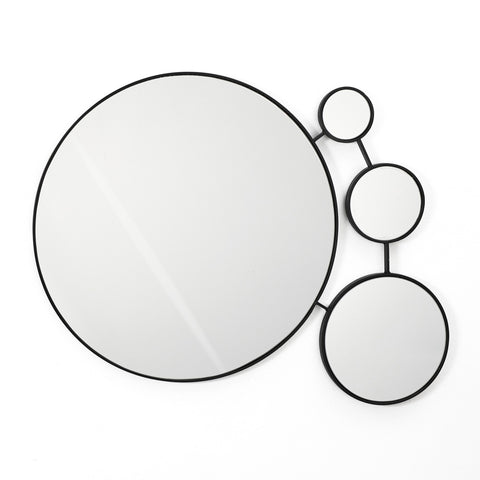 Circles Round Wall Mirror