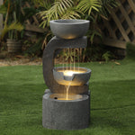 sleek-outdoor-water-fountain-with-raining-water-and-led-lights