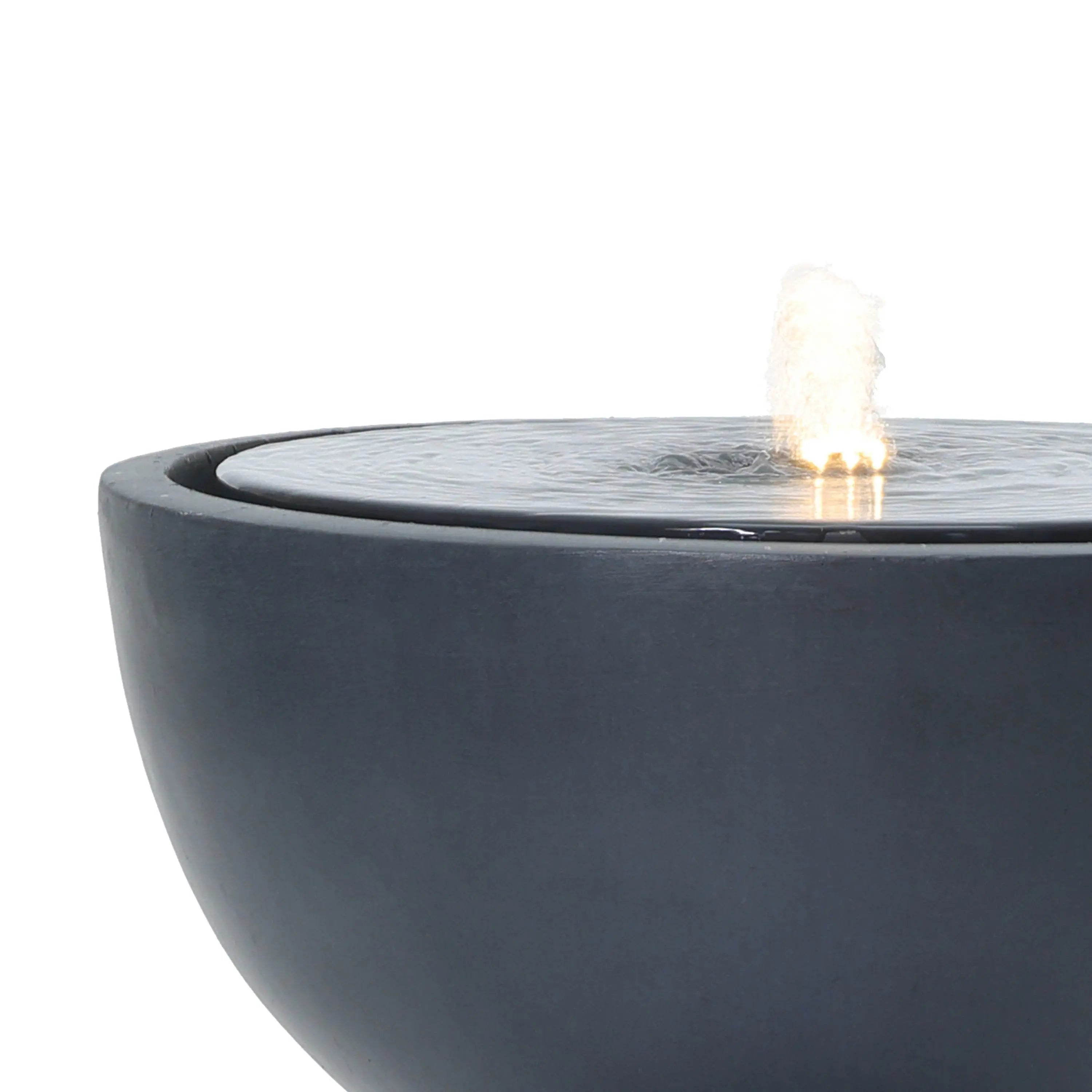 close-up-to-bubbler-and-lights-of-a-outdoor-water-fountain