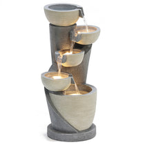 column-shape-cascading-water-fountain