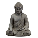 Buddhastatue-hands-in-mudra-in-meditation