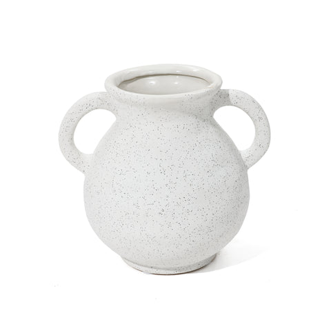 Arwen ceramic tabletop jug with two handles